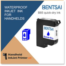 B85 Bentsai Handheld Portable Printer Blue Quick-Dry Inkjet Ink