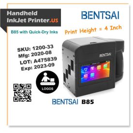 Bentsai B85 Handheld InkJet Printer - Handheld Inkjet Printer for Wide Format