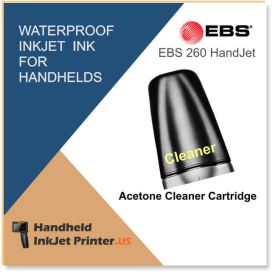 EBS260 Handjet Printer Acetone Cleaning Cartridge -  EBS InkjetJet Mfg Number xc40203