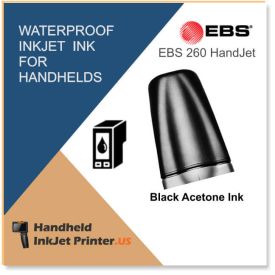 ink cartridge for ebs260 handjet printer - Black Inkjet Ink