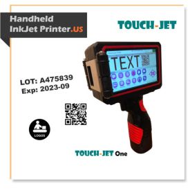 TouchJet One Handheld Inkjet Printer Label Maker