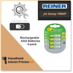 jetStamp 790MP Handheld Inkjet Printer Batteries