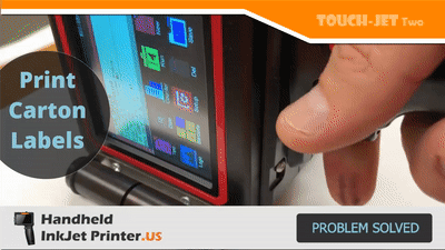 Handheld Printer Cardboard Labeler